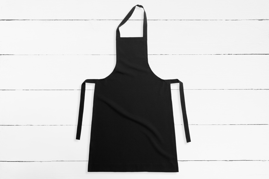Black Full Apron